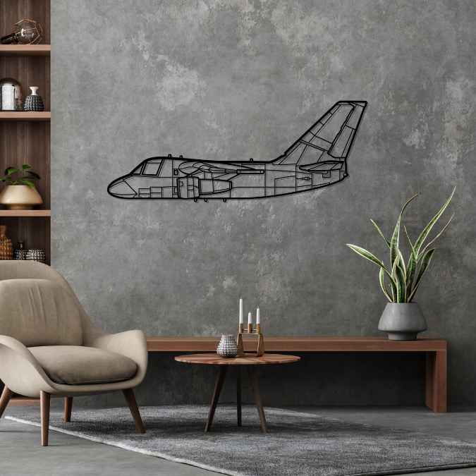 Décoration murale en métal - S-3 Viking aircraftvibes