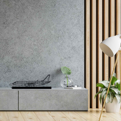 Décoration murale en métal - 737 Silhouette