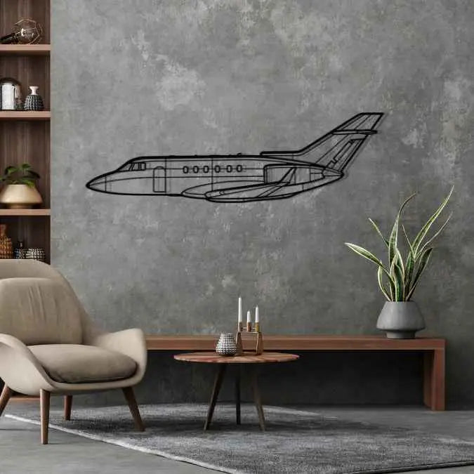 Décoration murale en métal - 900XP Silhouette aircraftvibes