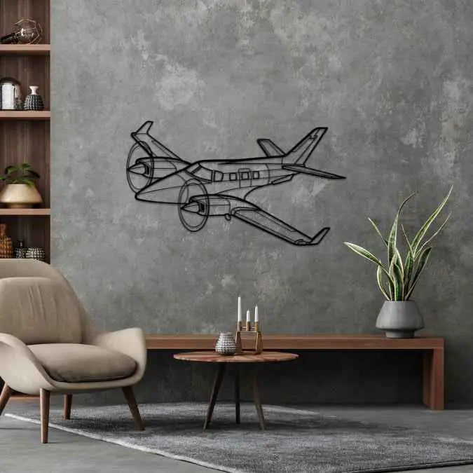Décoration murale en métal - 60 Duke aircraftvibes