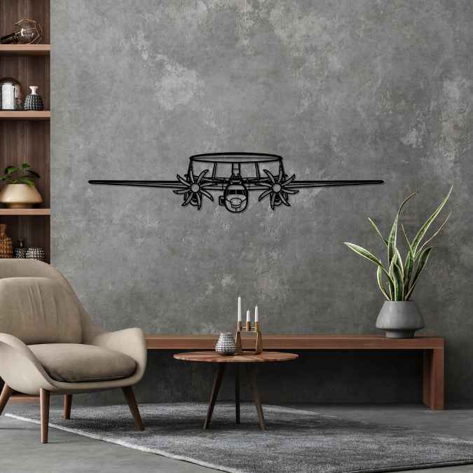 Décoration murale en métal - E-2 Hawkeye aircraftvibes