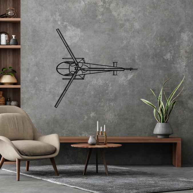 Décoration murale en métal - 280FX Top