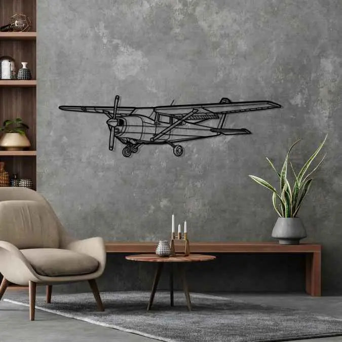Décoration murale en métal - 182 Skylane aircraftvibes