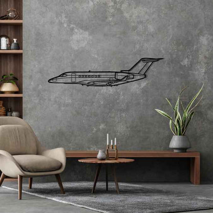 Décoration murale en métal - Citation Longitude