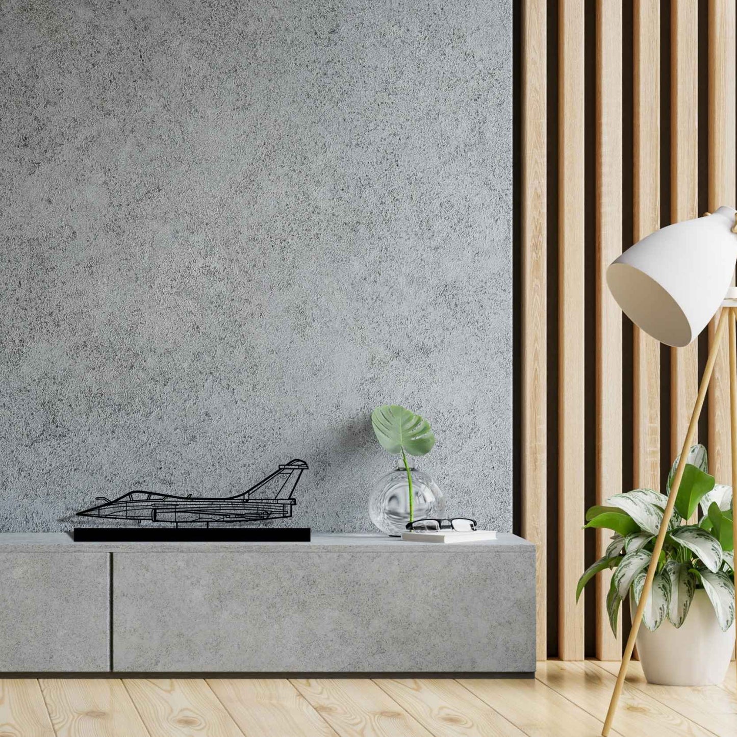 Décoration murale en métal - Rafale C