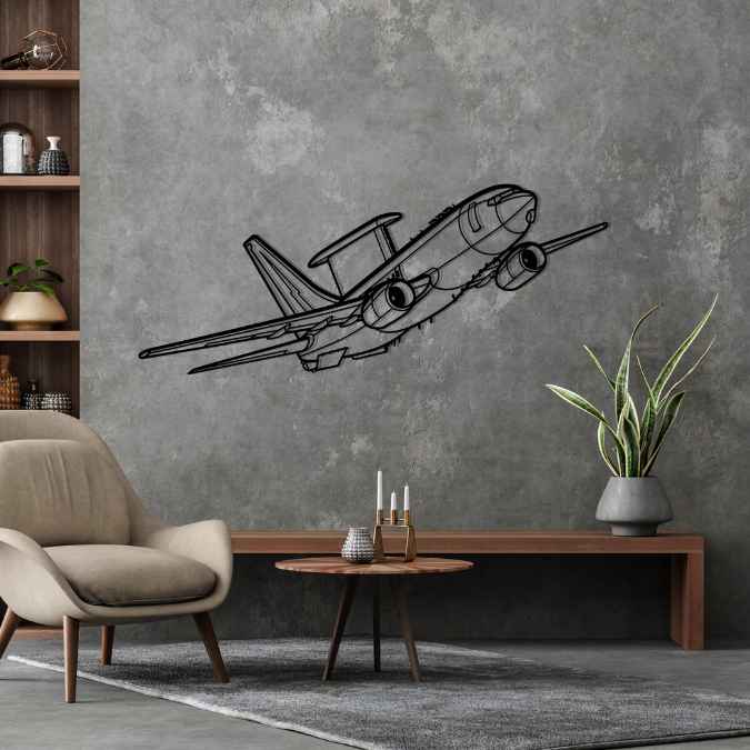 Décoration murale en métal - E-7A Wedgetail aircraftvibes
