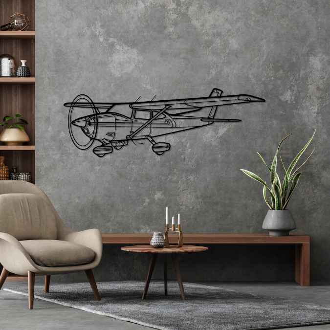 Décoration murale en métal - 182Q Skylane aircraftvibes