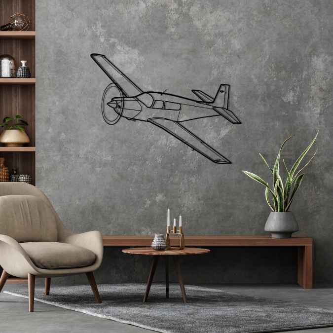 Décoration murale en métal - M20K 1982 aircraftvibes