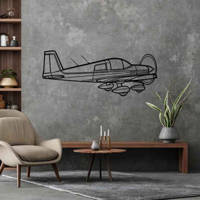 Décoration murale en métal - AA-1 Lynx aircraftvibes