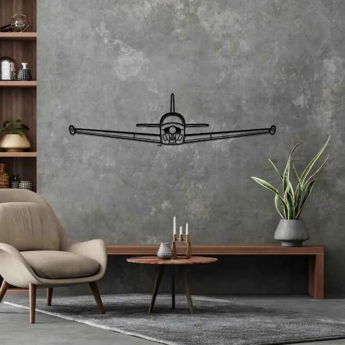 Décoration murale en métal - Bonanza G36 aircraftvibes