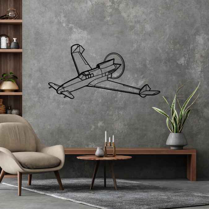 Décoration murale en métal - XP-55 Ascender aircraftvibes