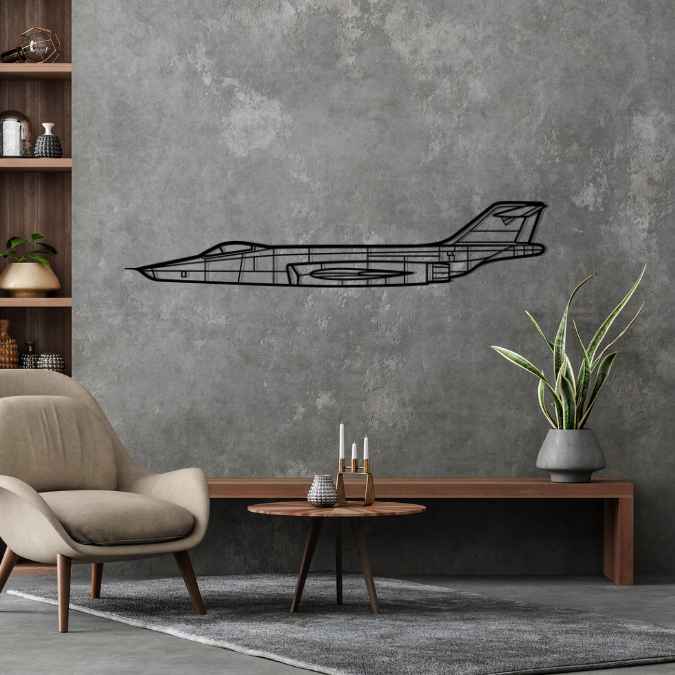 Décoration murale en métal - RF-101 Voodoo aircraftvibes