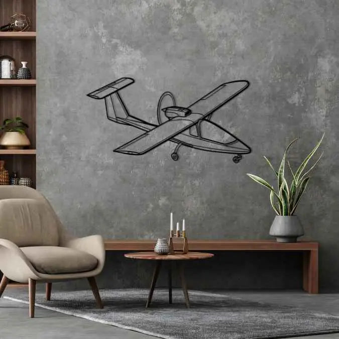 Décoration murale en métal - 500 TF aircraftvibes