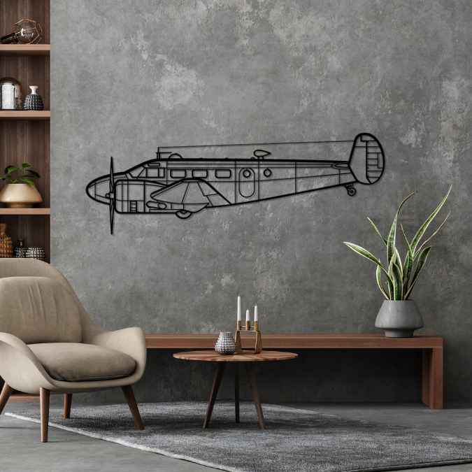 Décoration murale en métal - Model 18 aircraftvibes