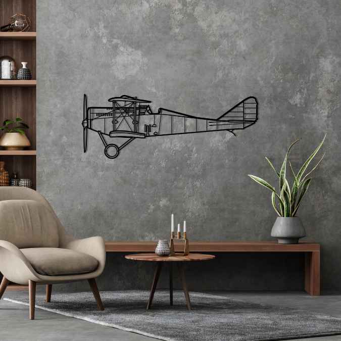 Décoration murale en métal - SVA 5 aircraftvibes