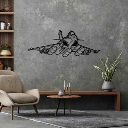 Décoration murale en métal - Rafale Angle