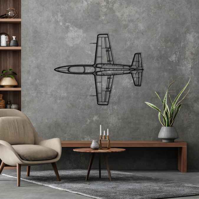 Décoration murale en métal - L-39NG Top aircraftvibes