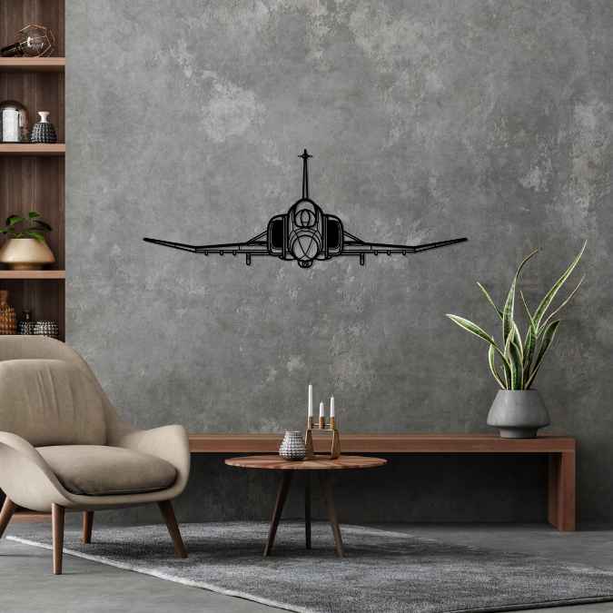 Décoration murale en métal - F-4 Phantom aircraftvibes