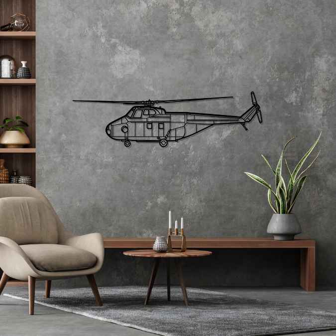 Décoration murale en métal - Whirlwind HAR10 aircraftvibes