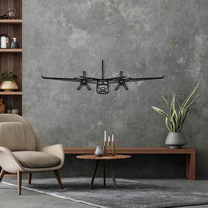 Décoration murale en métal - 1000 Front aircraftvibes