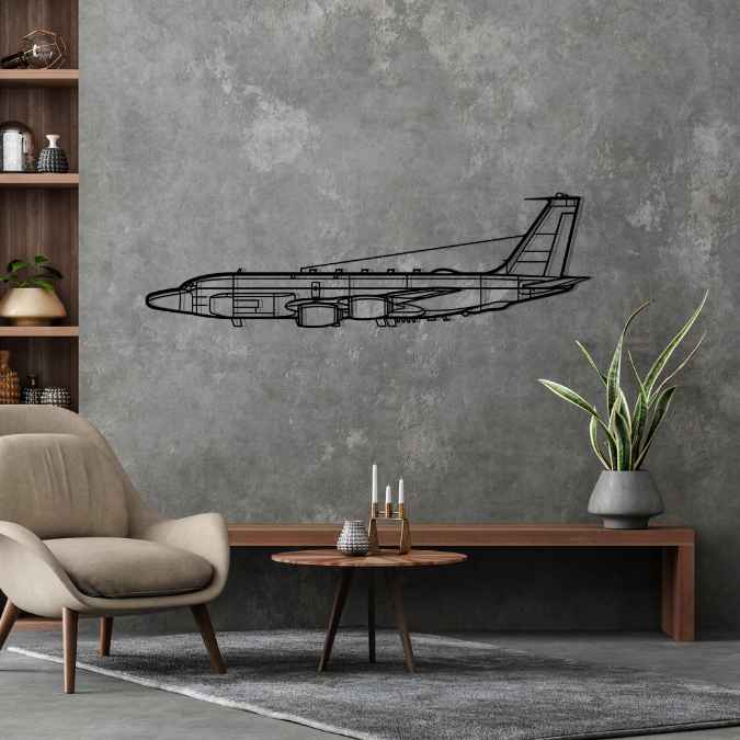 Décoration murale en métal - RC-135 Rivet aircraftvibes