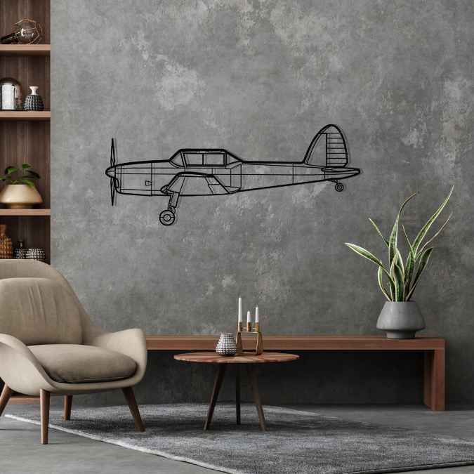 Décoration murale en métal - DHC-1 Chipmunk aircraftvibes