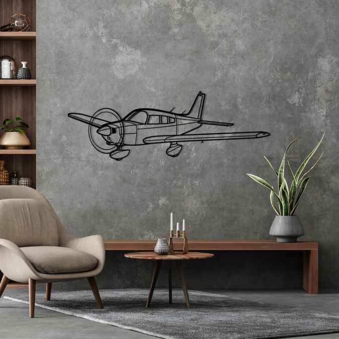Décoration murale en métal - Warrior II aircraftvibes