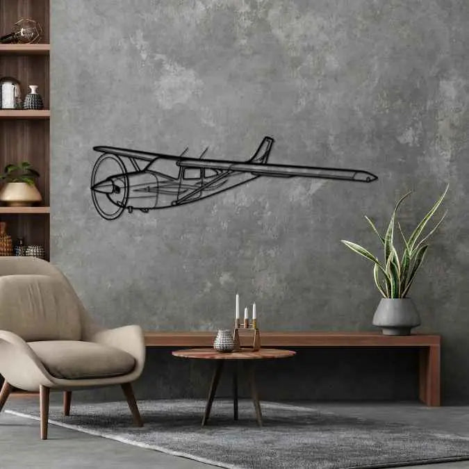 Décoration murale en métal - 182 Skylane aircraftvibes