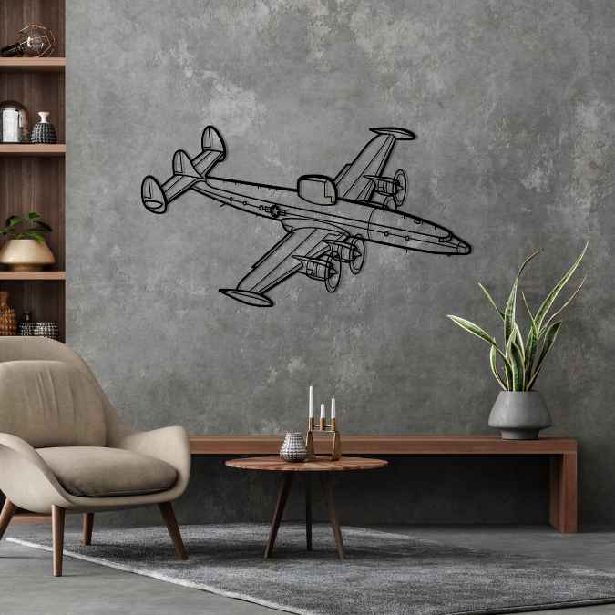 Décoration murale en métal - EC-121N Constellation aircraftvibes