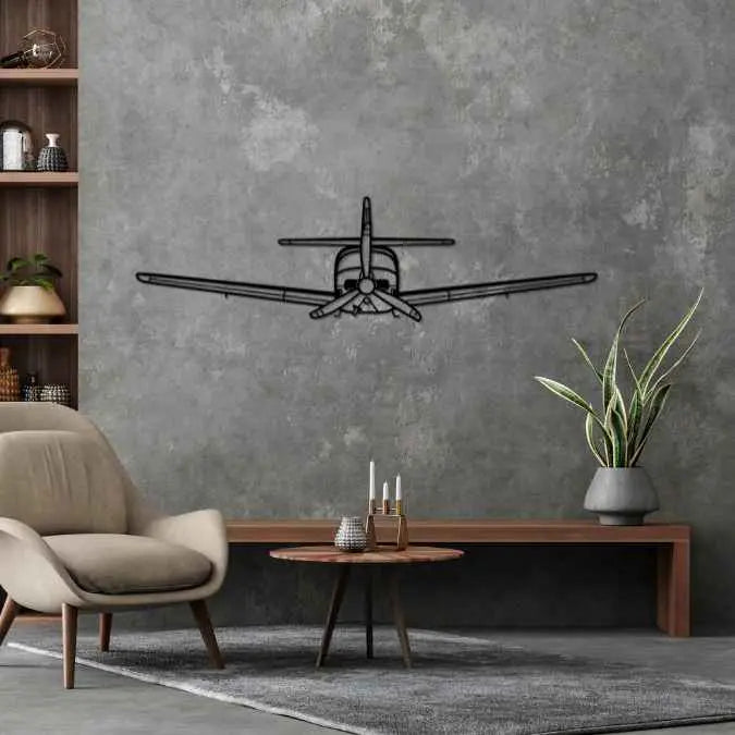 Décoration murale en métal - Commander 112 aircraftvibes