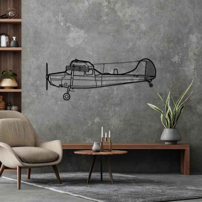 Décoration murale en métal - Bird Dog aircraftvibes