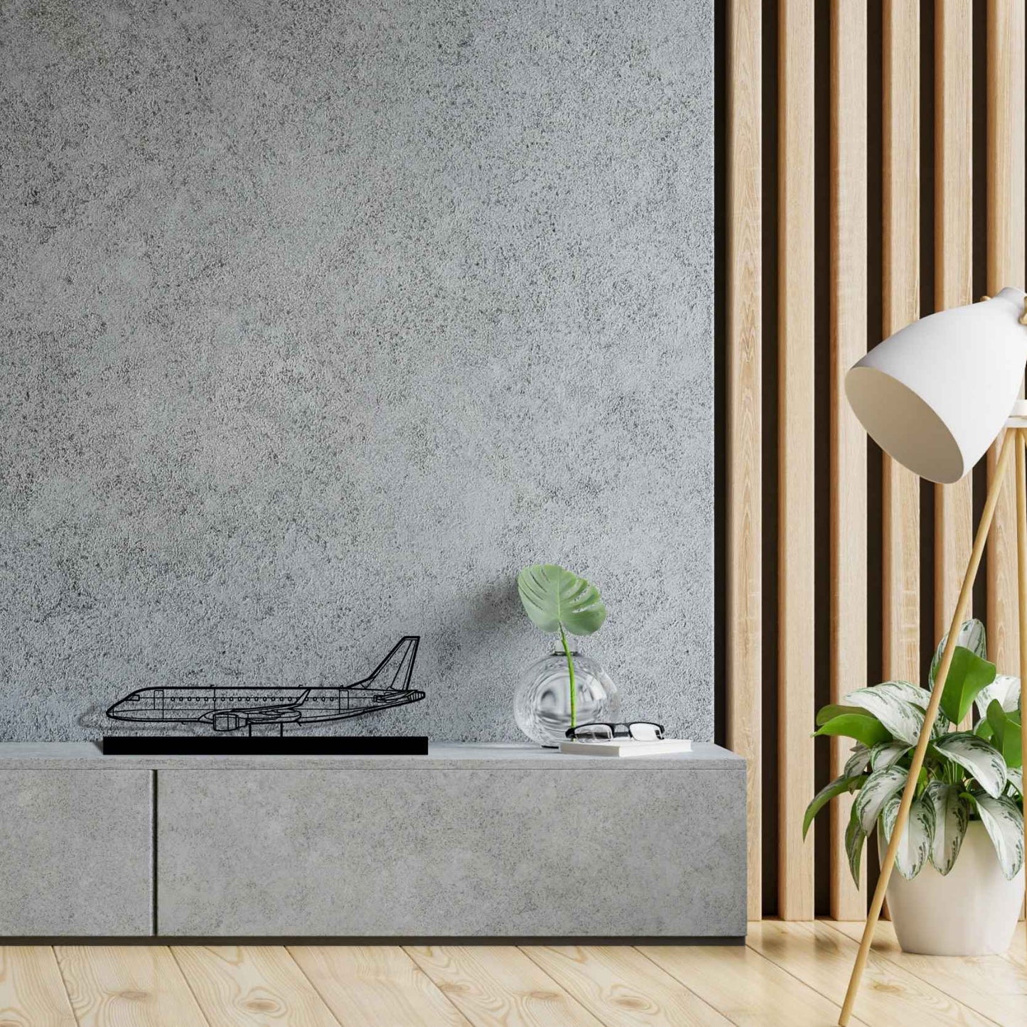 Décoration murale en métal - E175 Silhouette