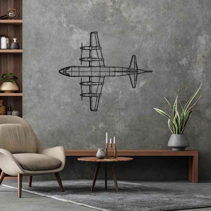 Décoration murale en métal - P-3 Orion aircraftvibes