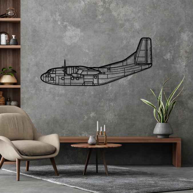 Décoration murale en métal - C-123K Provider aircraftvibes
