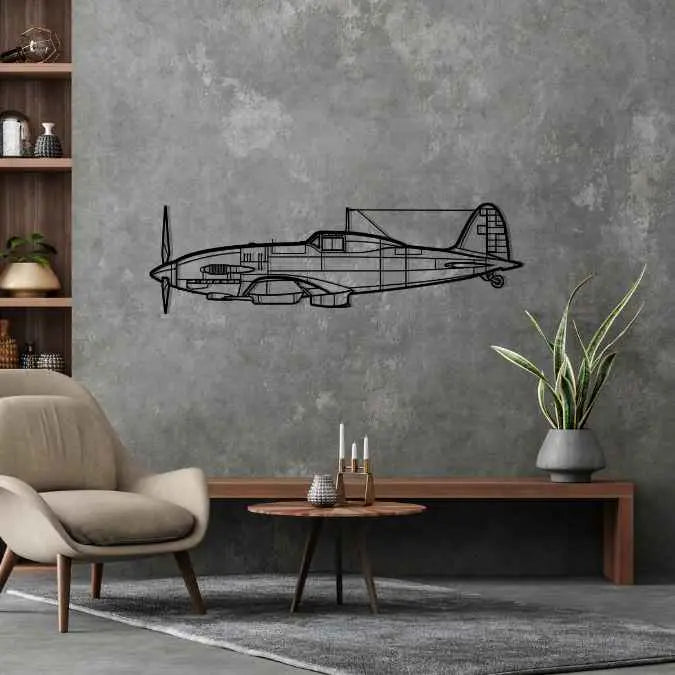 Décoration murale en métal - C.202 Folgore aircraftvibes