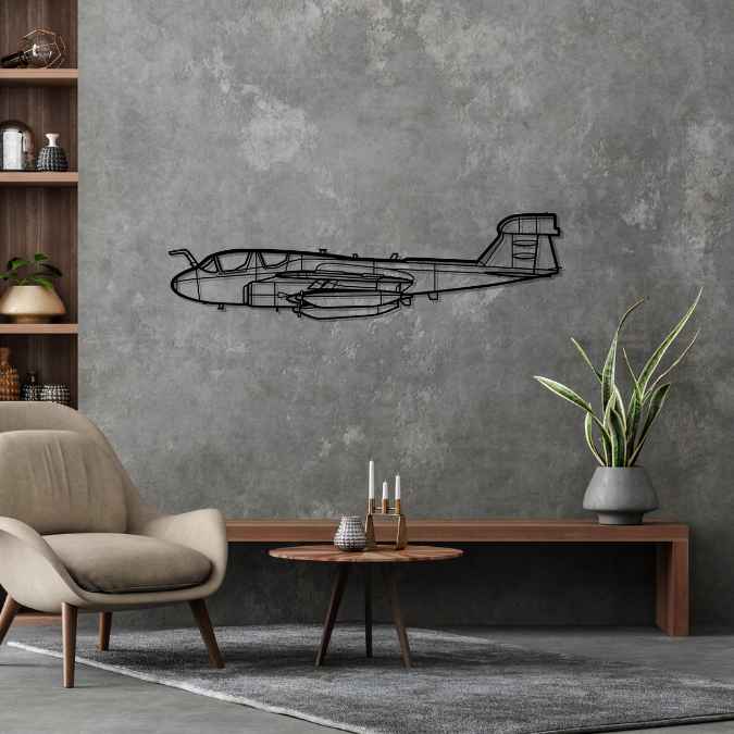 Décoration murale en métal - EA-6B Prowler aircraftvibes