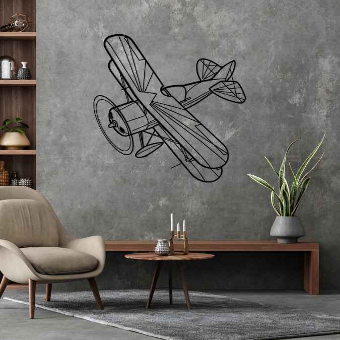 Décoration murale en métal - S1S 1977