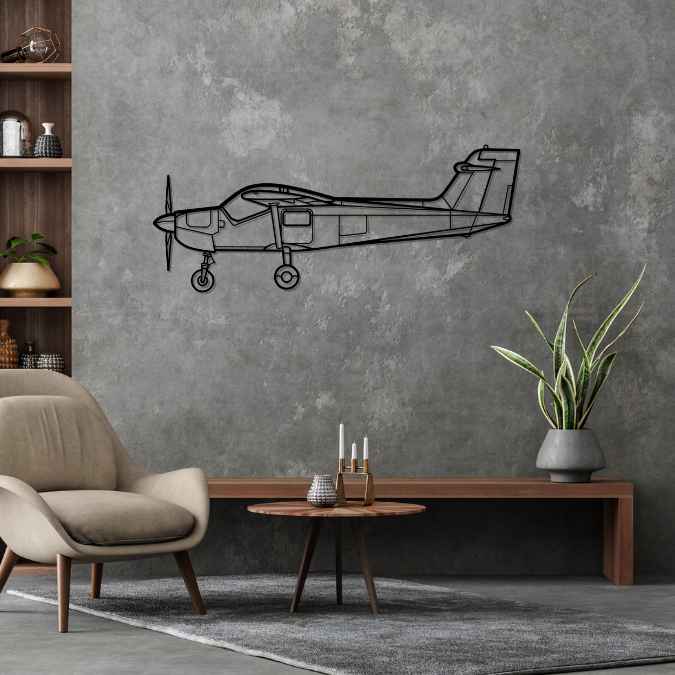 Décoration murale en métal - MFI-15 Safari aircraftvibes