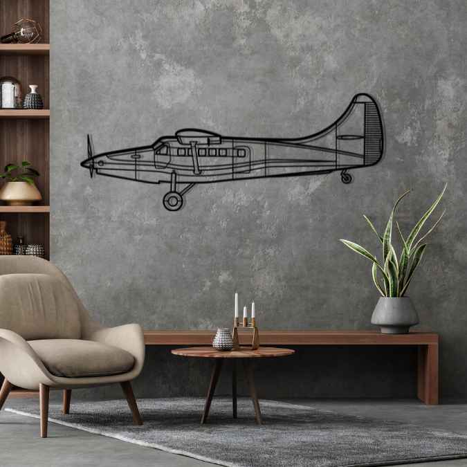 Décoration murale en métal - DHC-3T Otter aircraftvibes