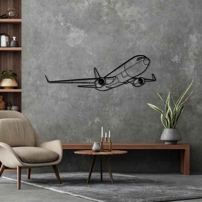Décoration murale en métal - 767-300F Angle