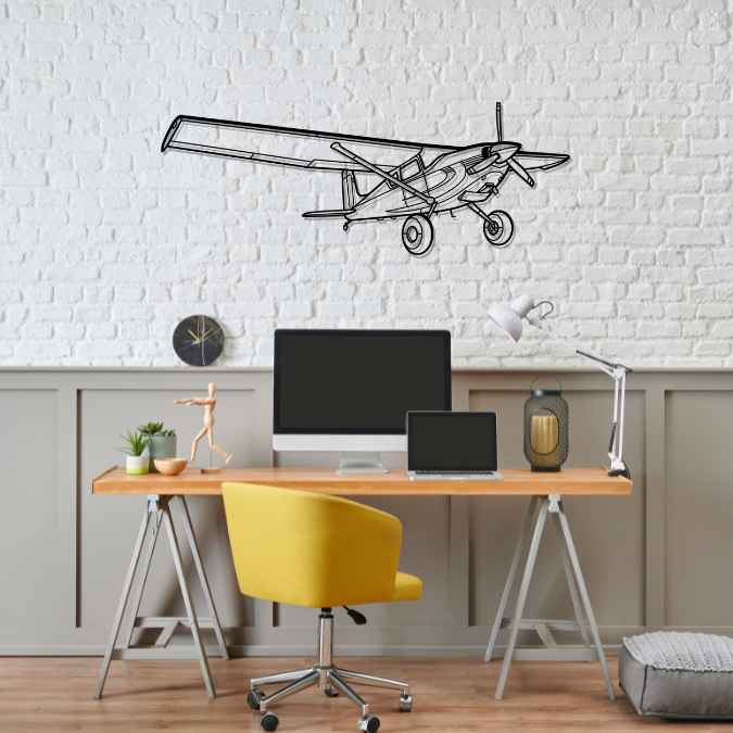 Décoration murale en métal - 180 1956