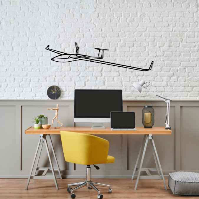 Décoration murale en métal - DG-800B Angle aircraftvibes