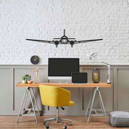 Décoration murale en métal - DC-3 Front
