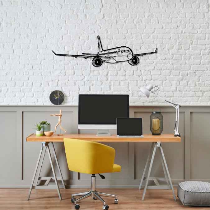 Décoration murale en métal - A220-300 Angle