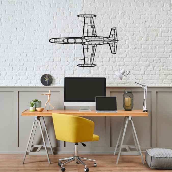 Décoration murale en métal - L-159 ALCA