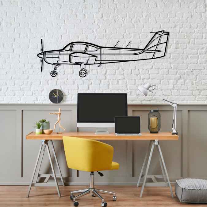 Décoration murale en métal - FA-200 Silhouette aircraftvibes