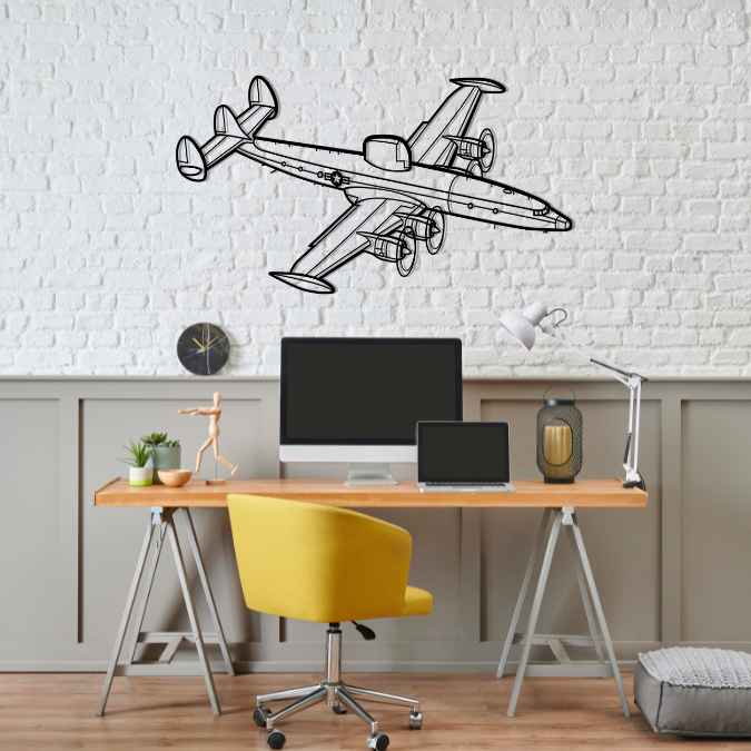 Décoration murale en métal - EC-121N Constellation aircraftvibes