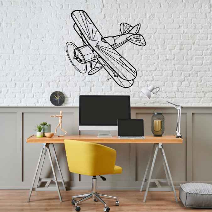 Décoration murale en métal - S1S 1977