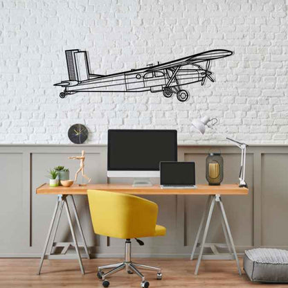 Décoration murale en métal - PC-6 Porter