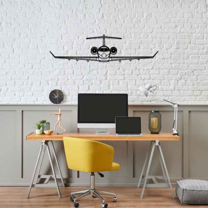 Décoration murale en métal - Challenger 3500